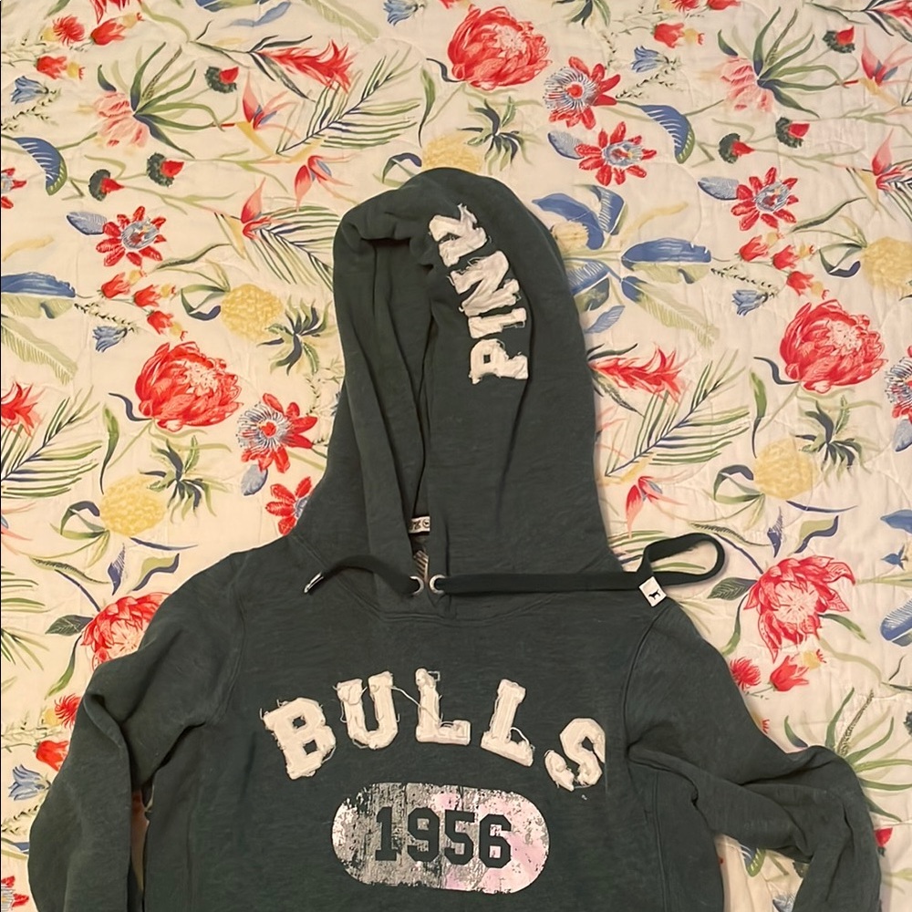 Pink Bulls 1956 Green Hoodie